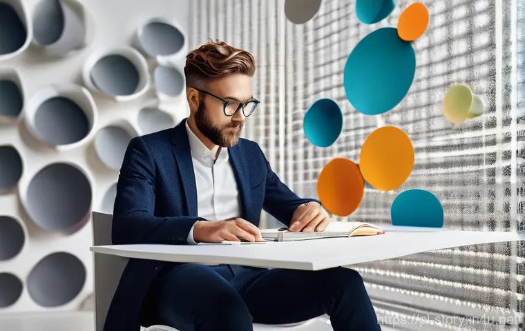 스토리텔러의 창의적 사고와 문제 해결 방법 - **Prompt:** A young, diverse group of fully clothed individuals (men and women, 20s-30s) gathered ar...