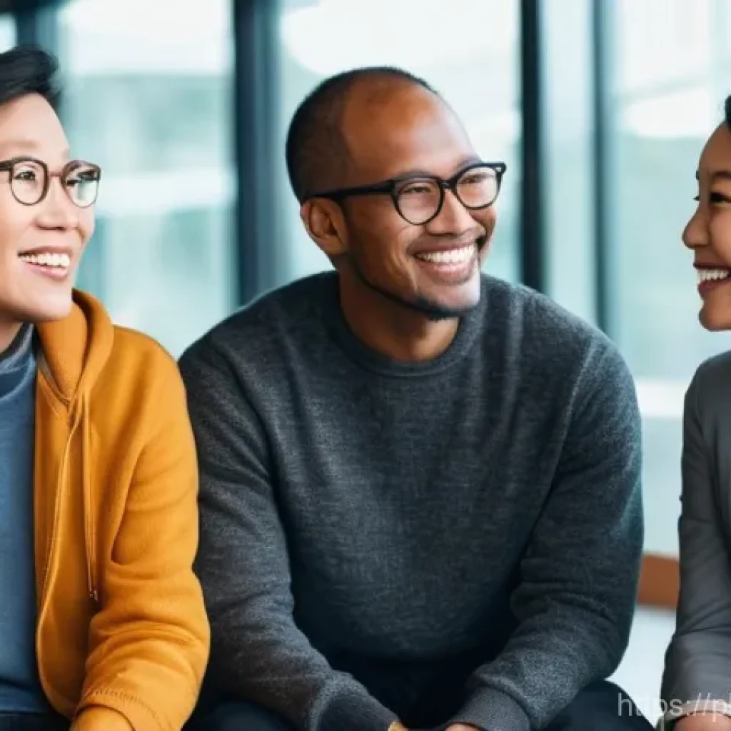 스토리텔러 자격증의 글로벌 인증 기준 분석과 전략 - **Prompt 1: The Universal Language of Storytelling**
    "A diverse group of five adults, including ...