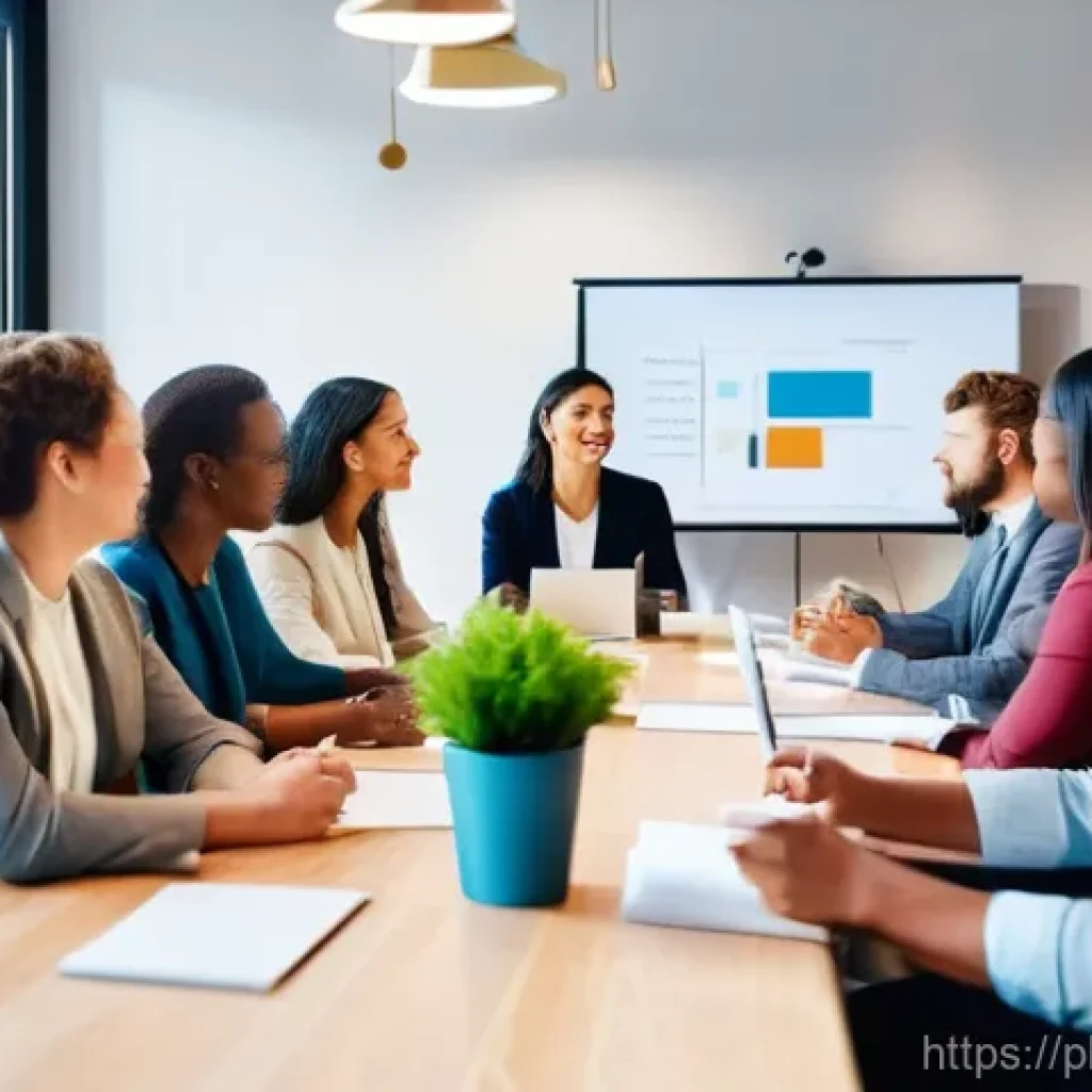 스토리텔러 온라인 교육 플랫폼 추천 - **Prompt:** A diverse group of professionals and individuals (men and women, all appropriately dress...