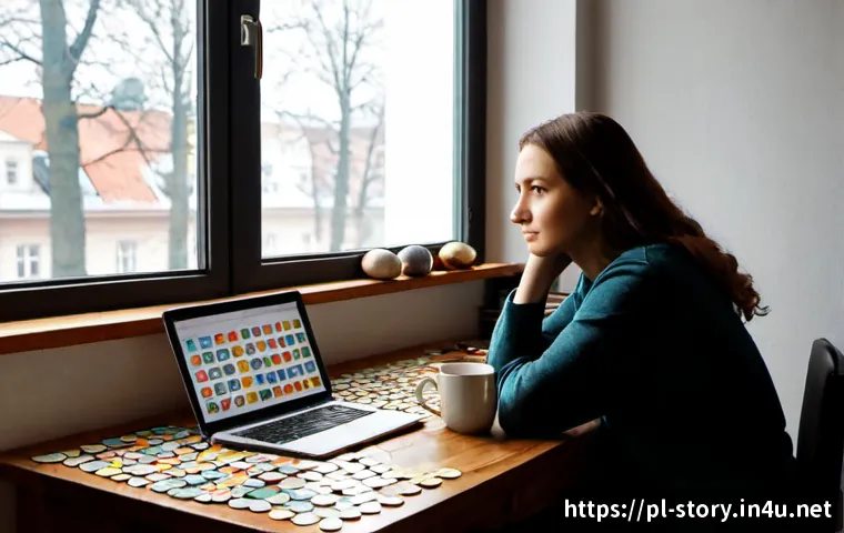 스토리텔러가 자주 접하는 문제와 해결법 - Photorealistic editorial scene of a Polish storyteller in a cozy Warsaw apartment workspace, pausing...